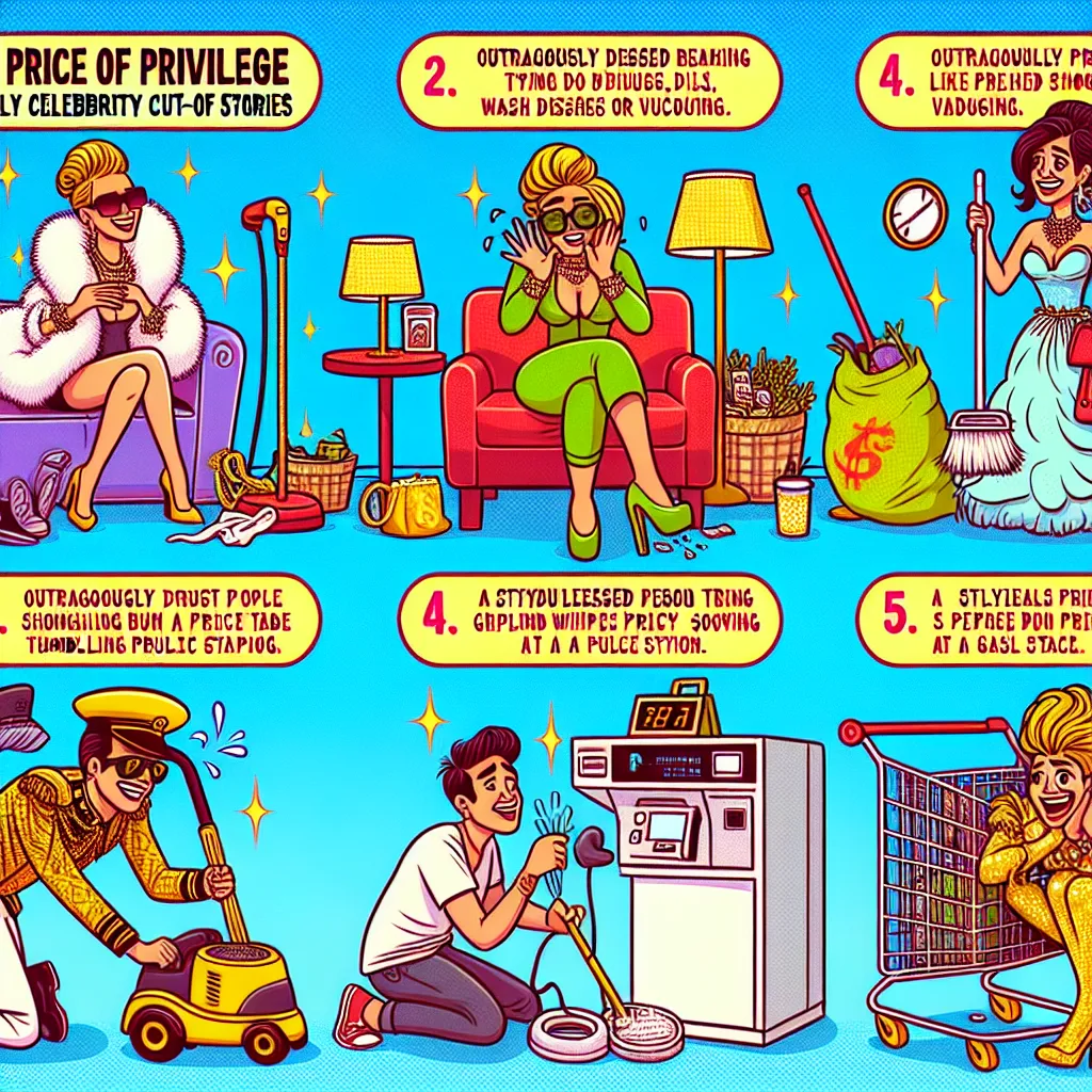 The Price of Privilege: 5 Hysterically Humbling Celebrity Cut-Off Stories
