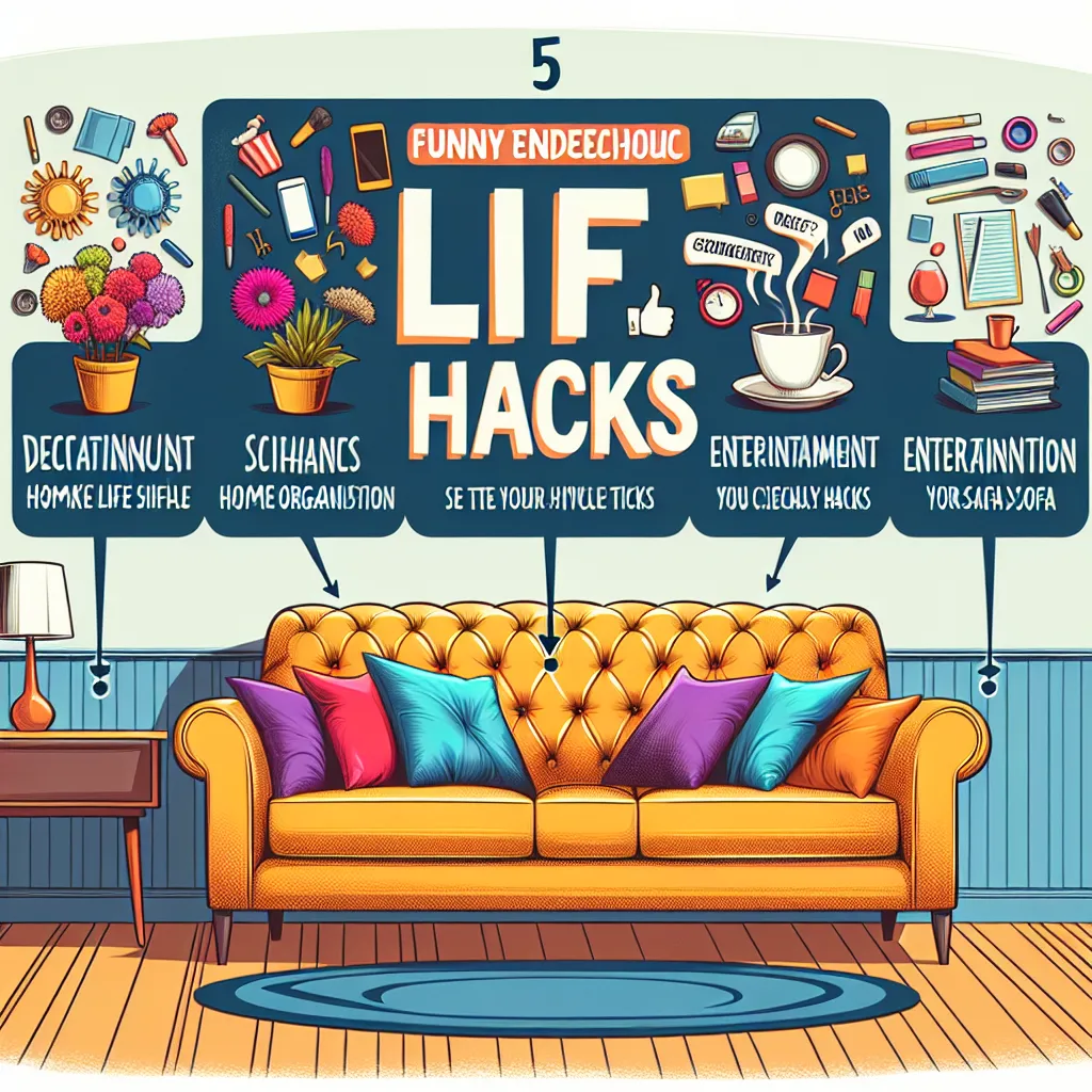 Sofa, So Good: 5 Hysterical Life Hacks That Even Your Couch Would Applaud