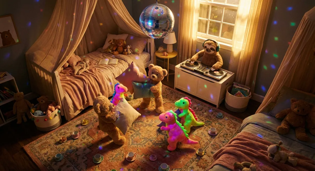 The Secret Social Life Of Your Stuffed Animals