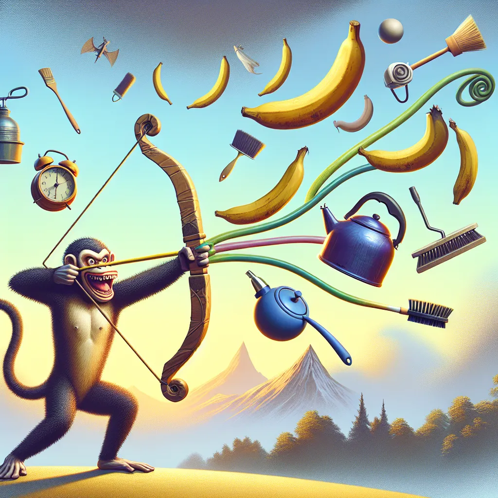 When Life Gives You Bananas, Make a Slingshot: 5 Absurd Life Hacks That Even a Bored Monkee Would Love!