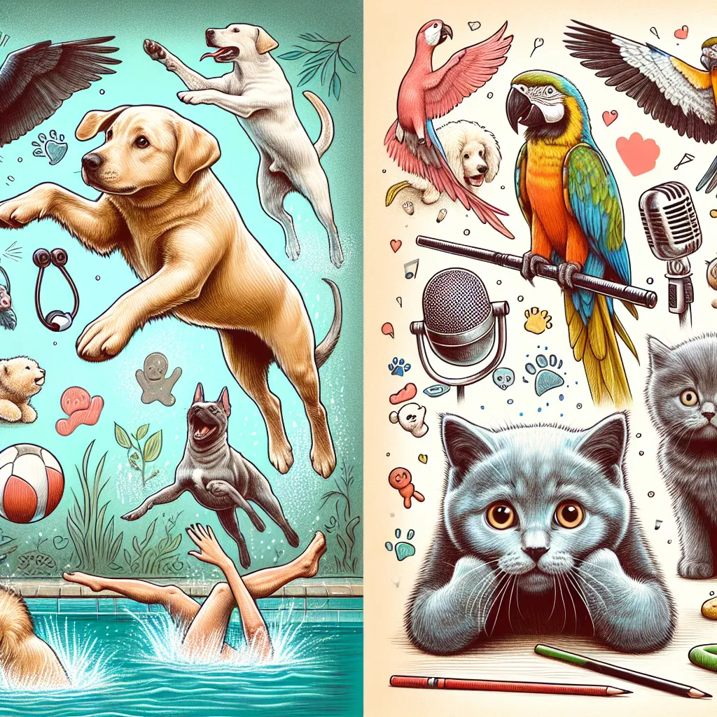 From High Diving Dogs to Rapping Parrots: 5 Times Animals Made Us Say 'You've Got to be Kitten Me!