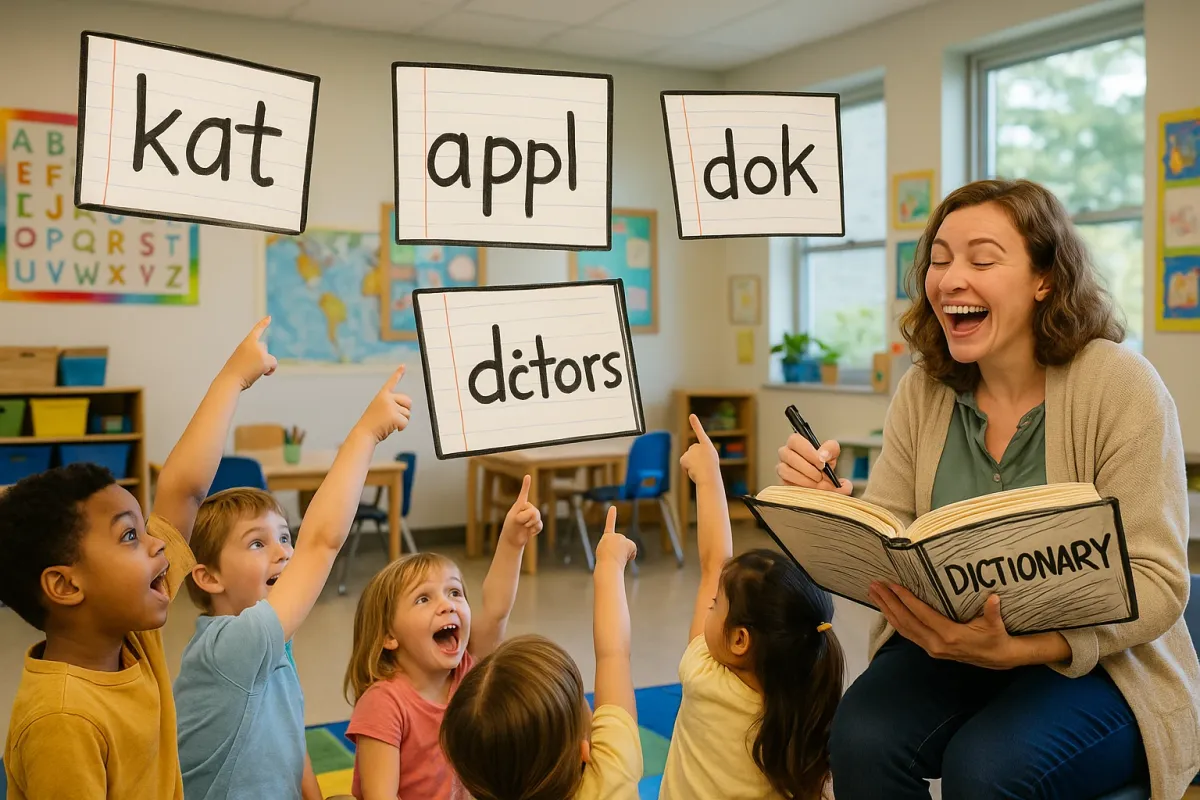 Tiny Humans, Big Laughs: Kids Are Accidentally Reinventing the Dictionary