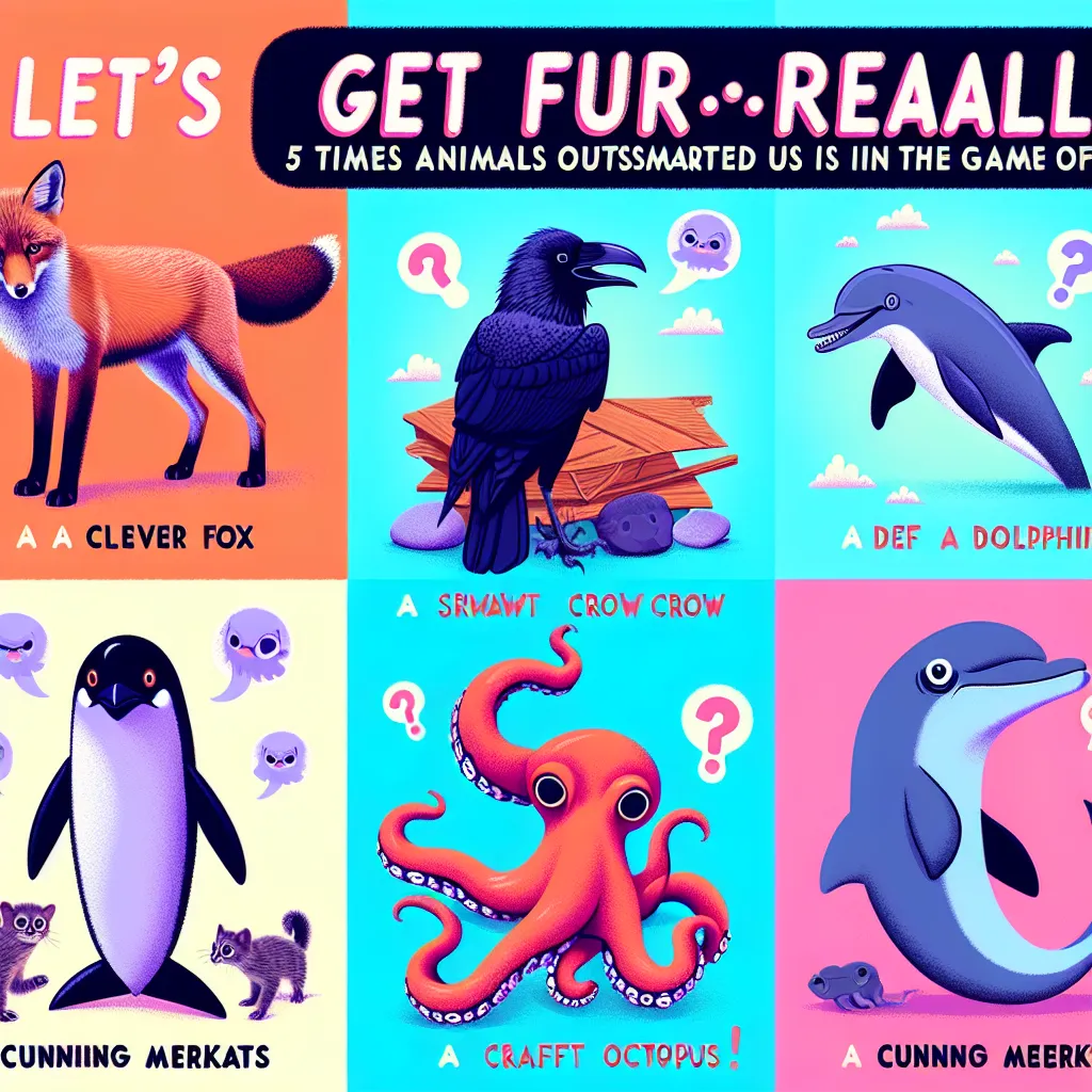 Let's Get Furreal: 5 Times Animals Outsmarted Us In The Game Of Life!