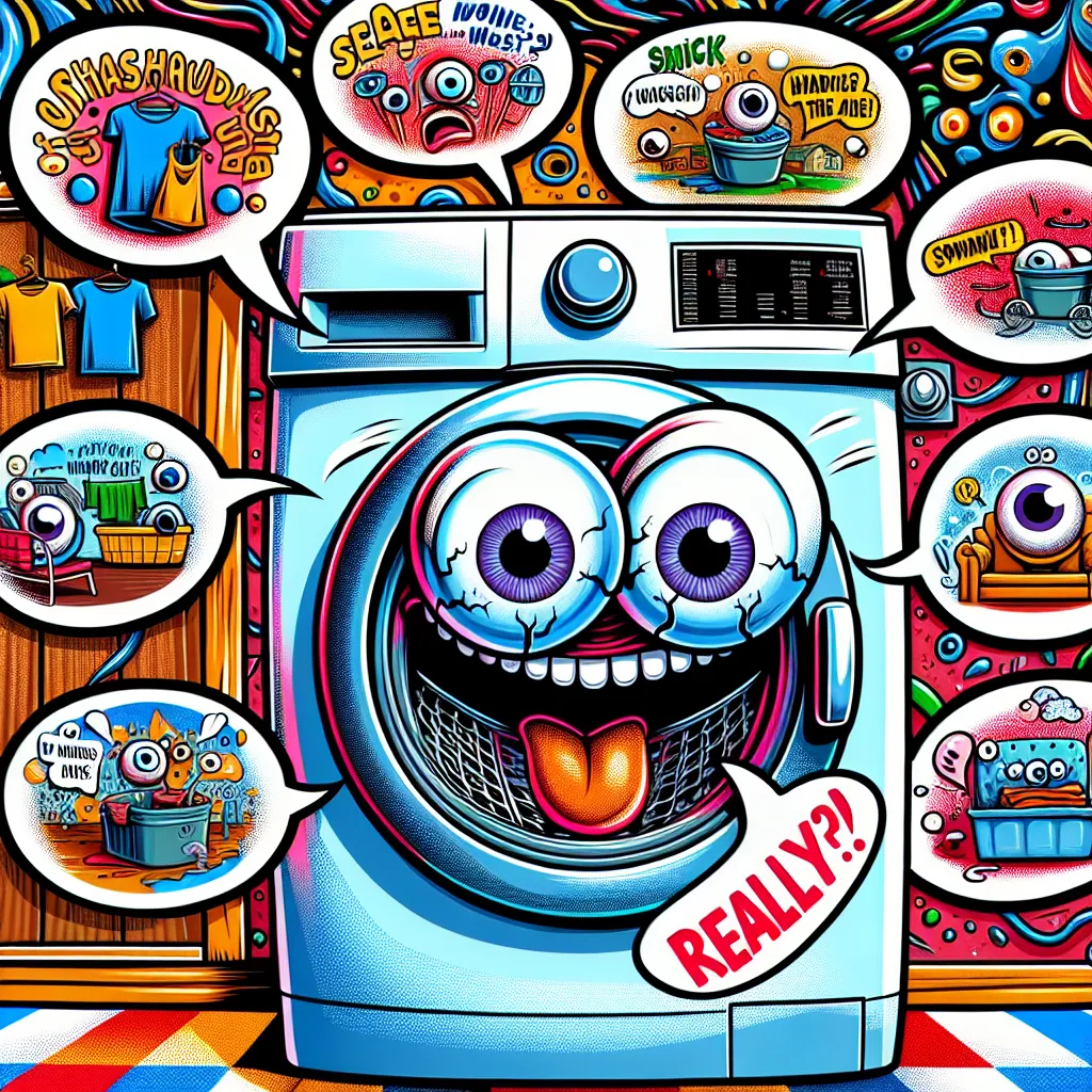 5 Absurdly Hilarious Facts That'll Make Your Washing Machine Spin in Disbelief!
