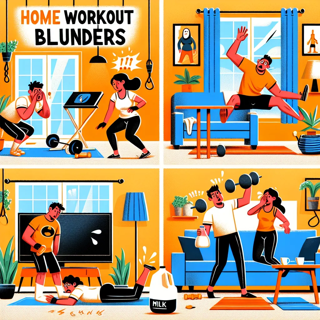 The Chronicles of Hilarious Home Workouts: 5 Exercise Fails That Will Leave You Rolling on the Floor