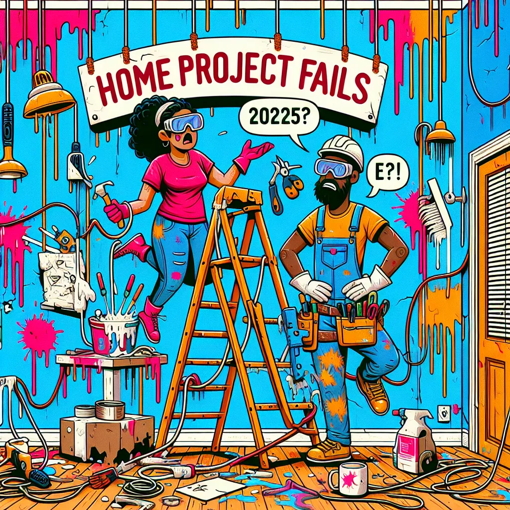 When DIY Goes Hilariously Haywire: 5 Epic Home Project Fails of 2025