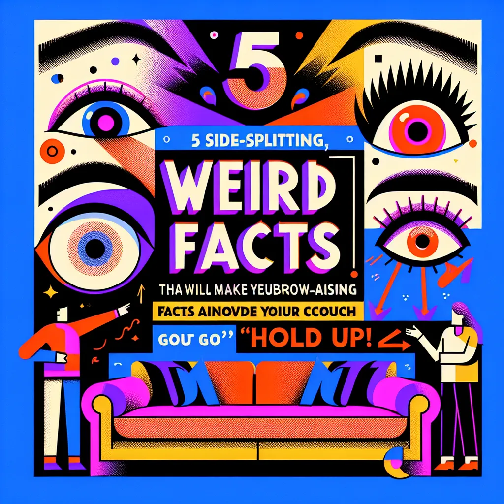 5 Side-Splitting, Eyebrow-Raising Facts That Will Make Your Couch Go 'Hold Up!'