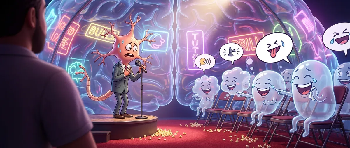 Your Brain Is A Stand-Up Comedian You Never Hired