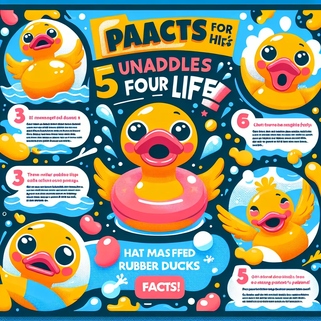 5 Bizarre Facts That'll Make Your Rubber Duckie Paddle for its Life!