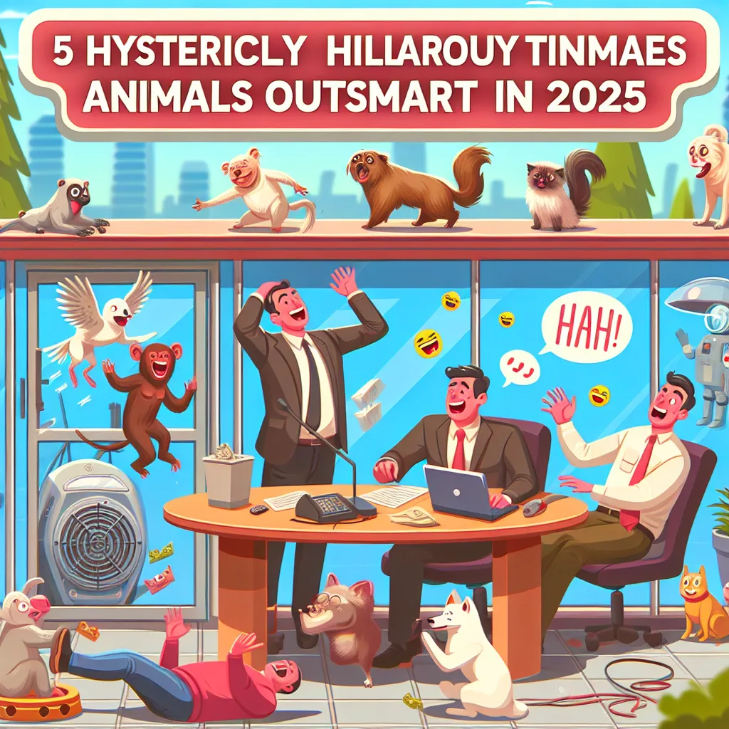 5 Hysterically Hilarious Times Animals Outsmarted Humans in 2025