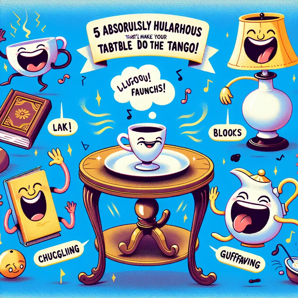 5 Absurdly Hilarious Facts That'll Make Your Coffee Table Do the Tango!