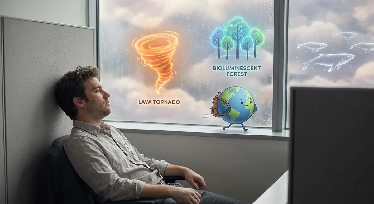 The Planet Is Doing Side Quests While You’re At Work