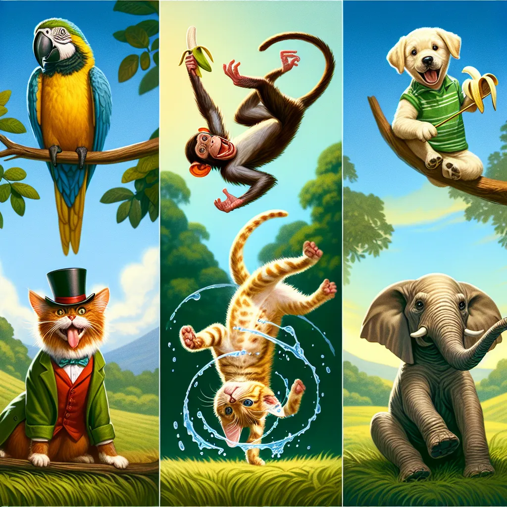 The Pawsome Five: Hilarious Animal Antics That Outdid Your Favorite Comedy Show!