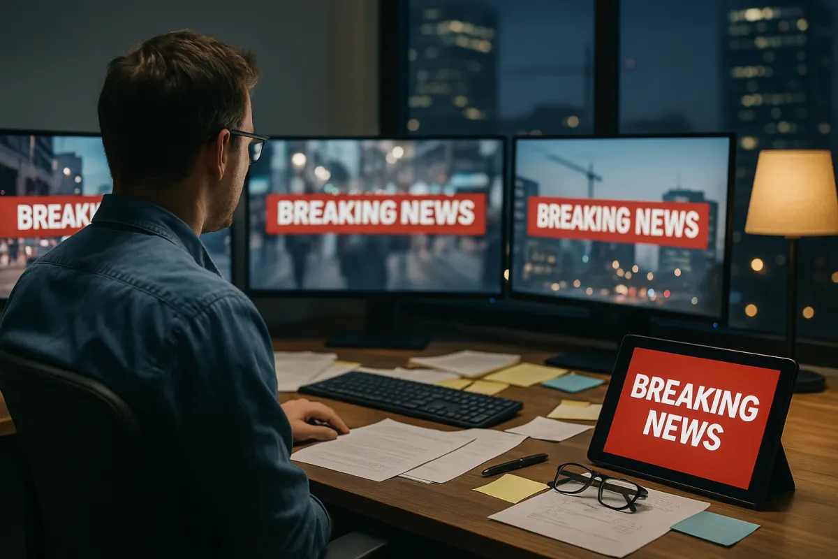 I don’t see the REAL news headlines from today in your message yet.