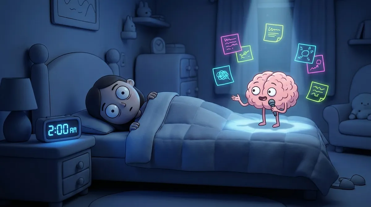 Why Your Brain Turns Into A Stand‑Up Comedian At 2 A.M.