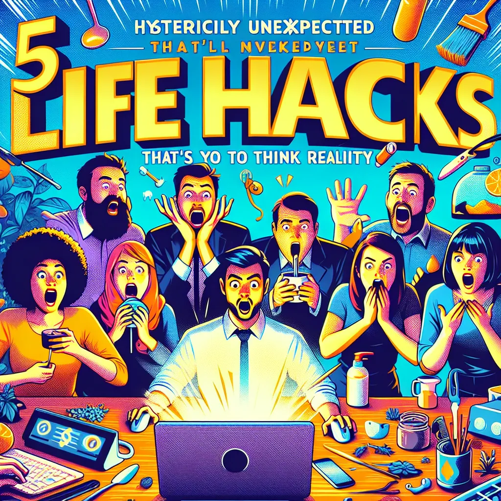 5 Hysterically Unexpected Life Hacks That'll Make You Rethink Reality