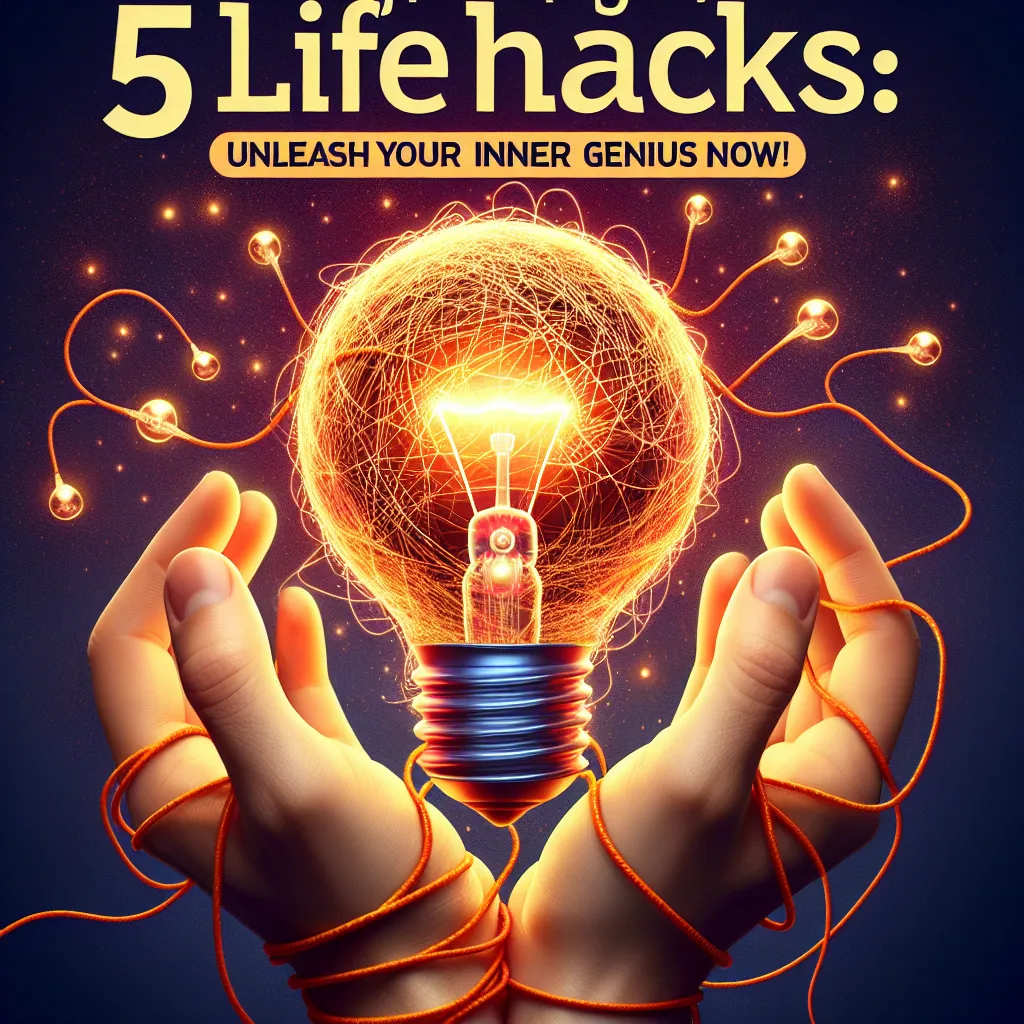 "5 Jaw-Dropping Life Hacks: Unleash Your Inner Genius Now!