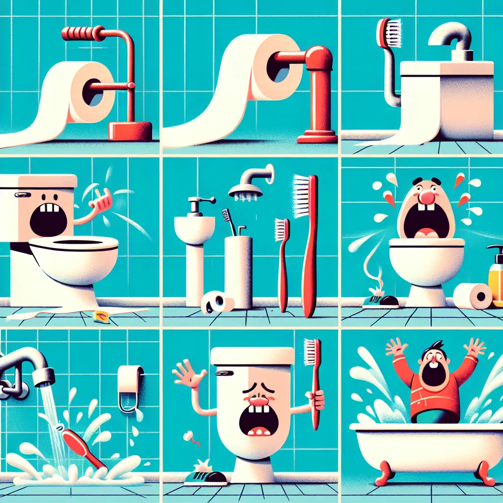 The Chronicles of Hilarious Hygiene: 5 Unbelievably Funny Bathroom Fails That'll Have You Laughing Out Loud!