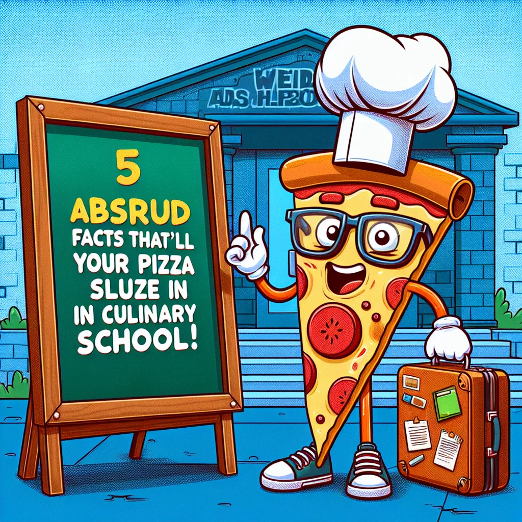 5 Absurd Facts That'll Make Your Pizza Slice Enroll in Culinary School!