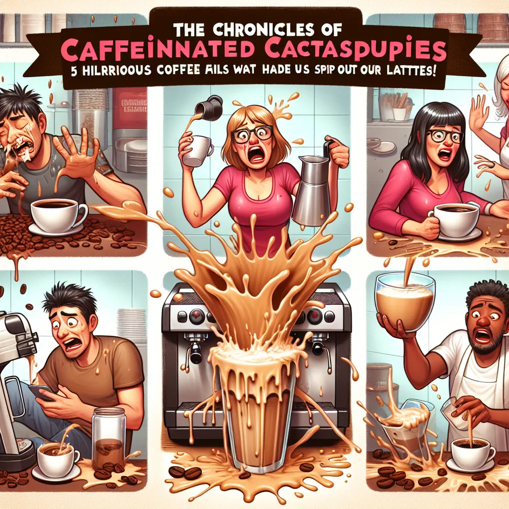 The Chronicles of Caffeinated Catastrophes: 5 Hilarious Coffee Fails That Had Us Spitting Out Our Lattes!