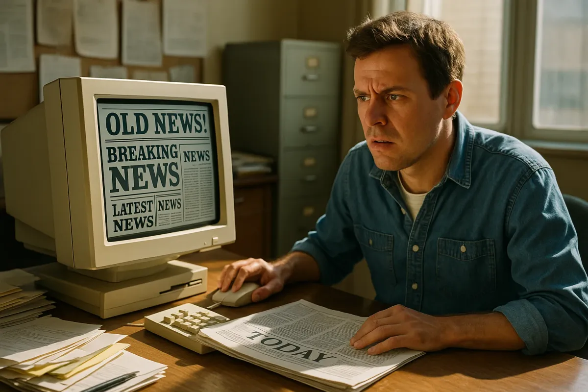 I don’t see the REAL news headlines from today in your message yet.