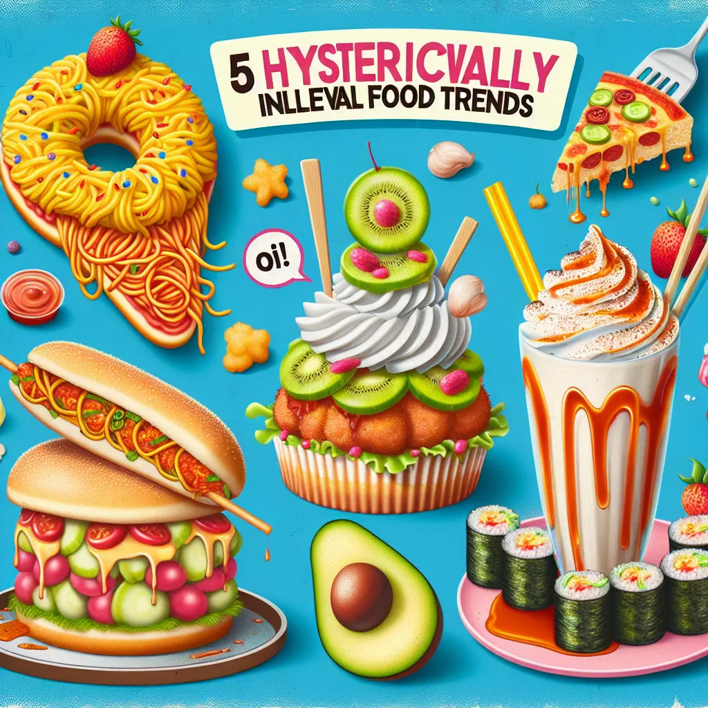 5 Hysterically Unbelievable Food Trends That Will Shake Your Sense of Taste