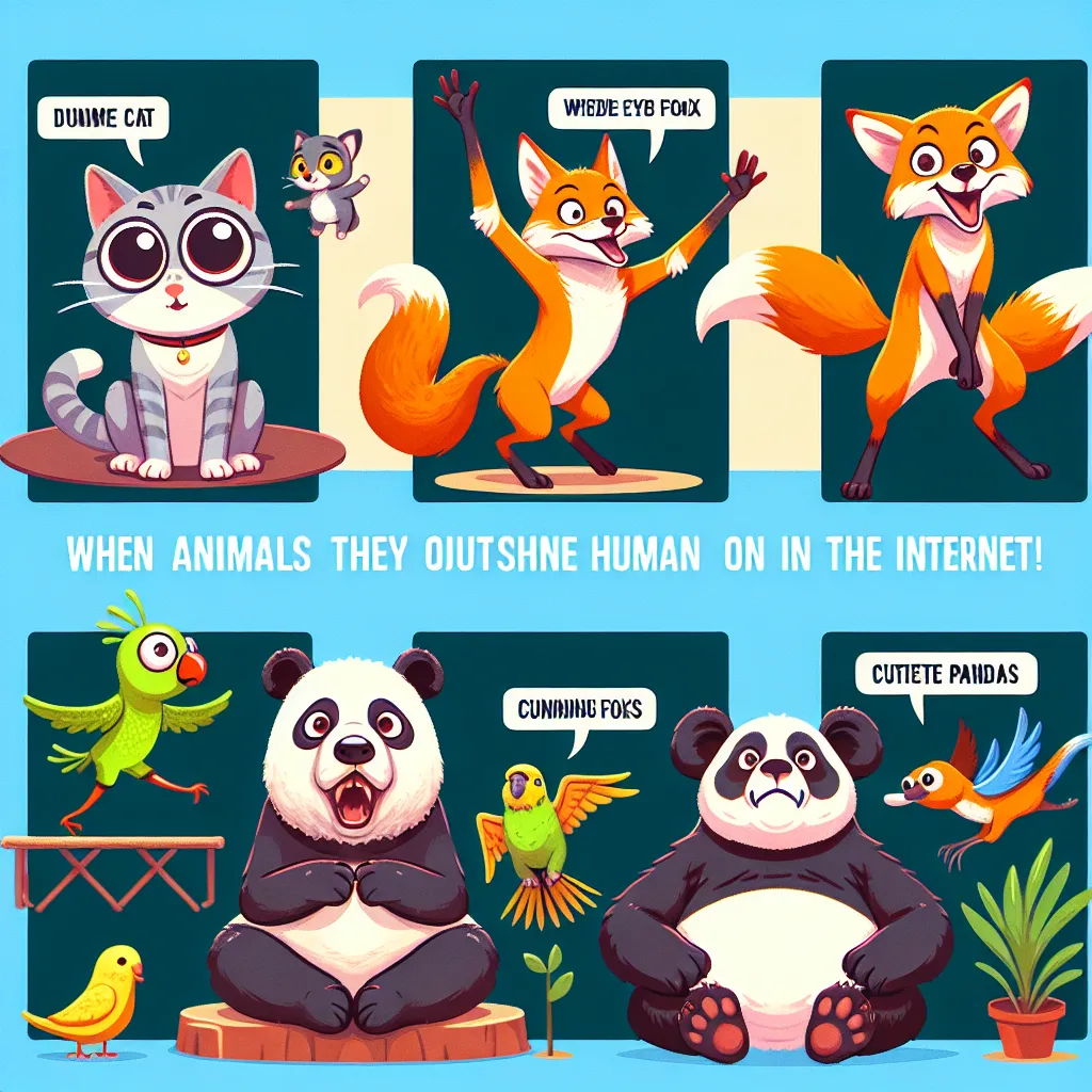 When Animals Go Viral: 5 Times They Outshone Humans on the Internet!