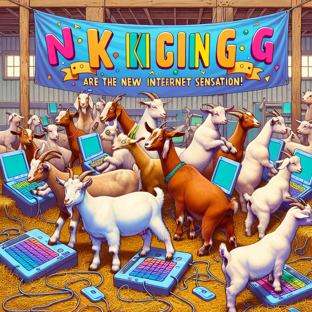 No Kidding, Goats are the New Internet Sensation!