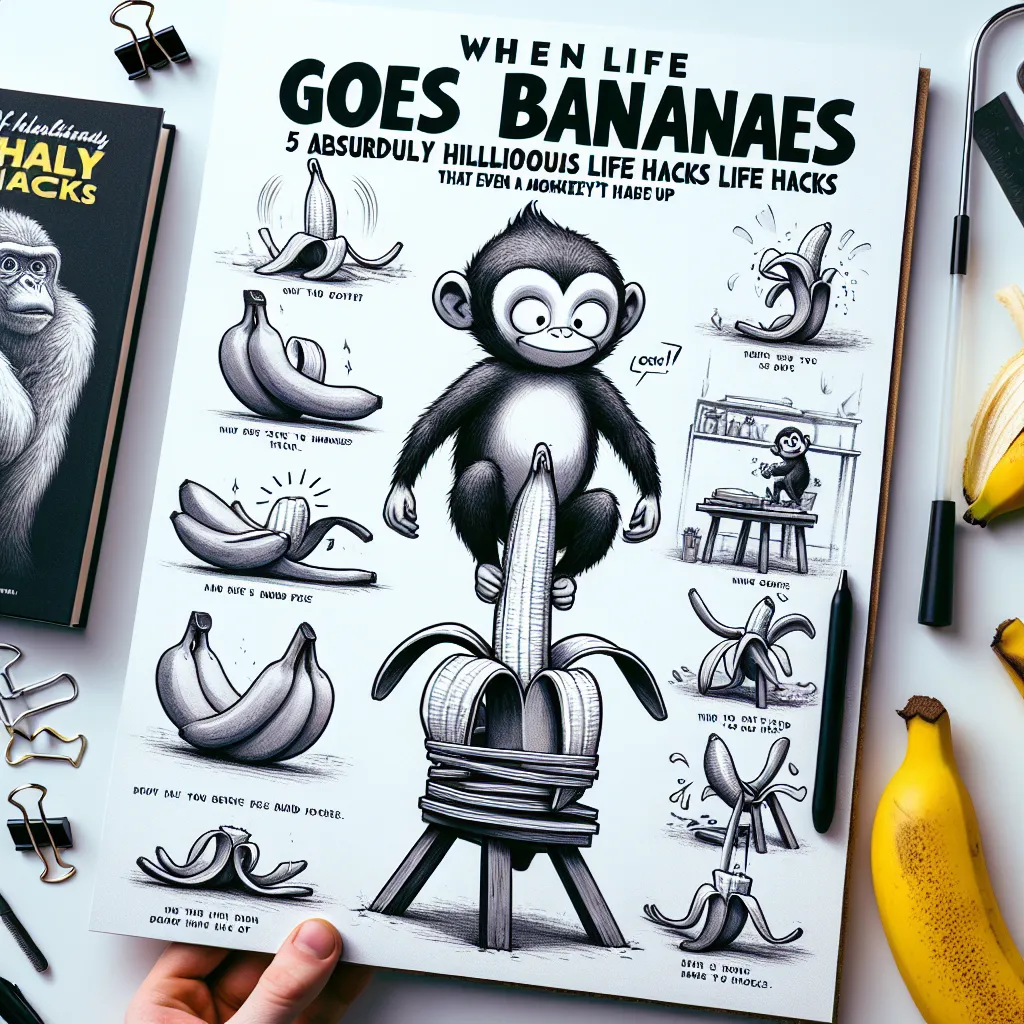 When Life Goes Bananas: 5 Absurdly Hilarious Life Hacks That Even a Monkey Couldn't Make Up