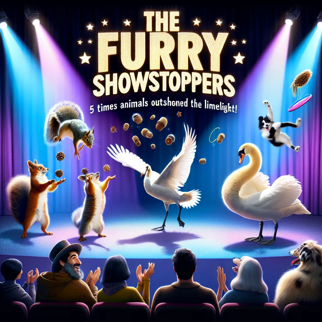 The Furry Showstoppers: 5 Times Animals Outshone Humans in the Limelight!
