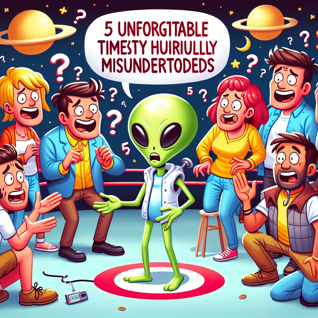 5 Unforgettable Times Humanity Hilariously Misunderstood Aliens
