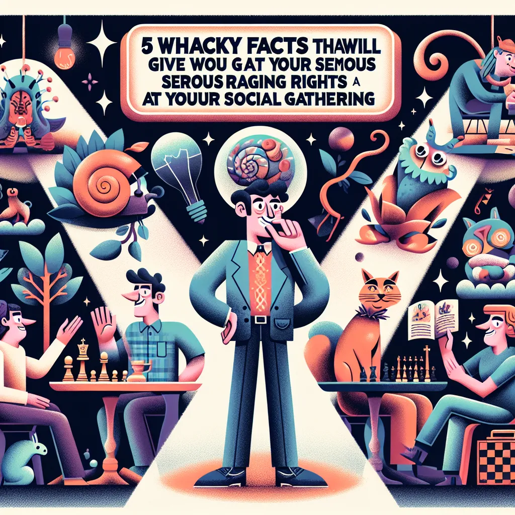 5 Whacky Facts That Will Give You Some Serious Bragging Rights At Your Next Social Gathering