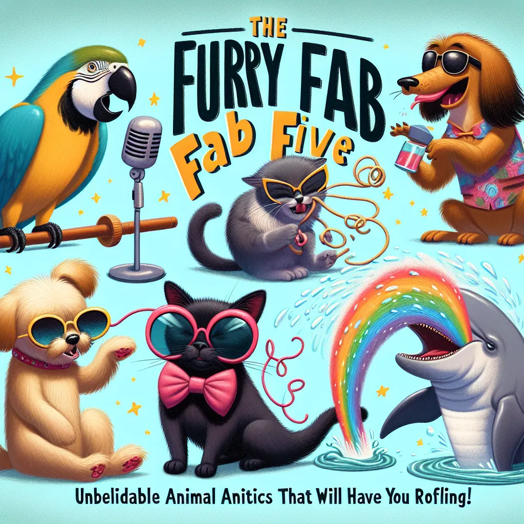 The Furry Fab Five: Unbelievable Animal Antics That Will Have You ROFL-ing!