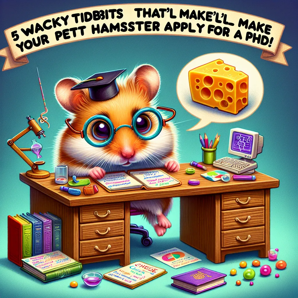5 Wacky Tidbits That'll Make Your Pet Hamster Apply for a PhD!