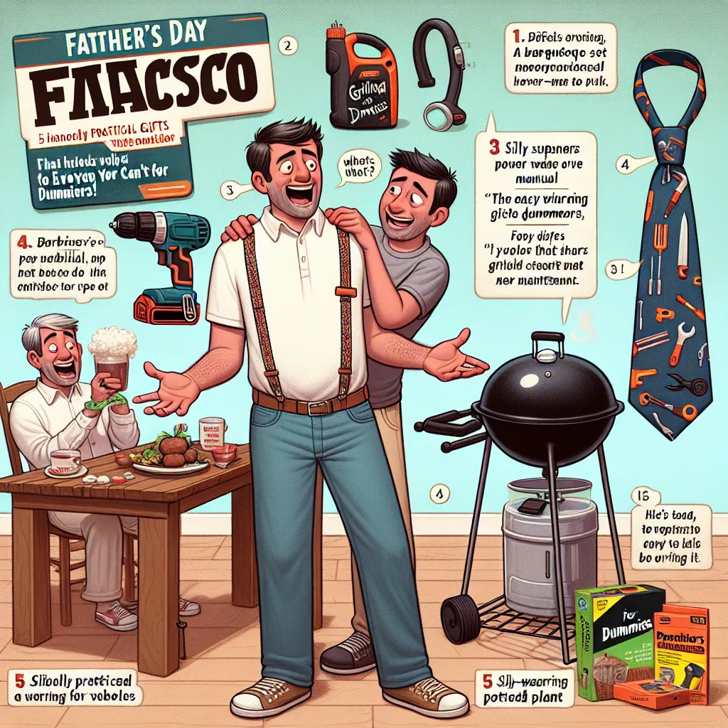 Father's Day Fiasco: 5 Hilariously Practical Gifts that Even Your Dad Can't Screw Up