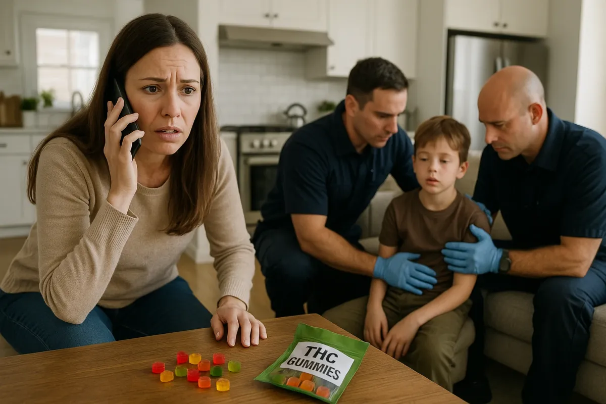 Mom Calls 911 Over “Spicy Gummies”: The Weird Science Of Accidentally High Kids