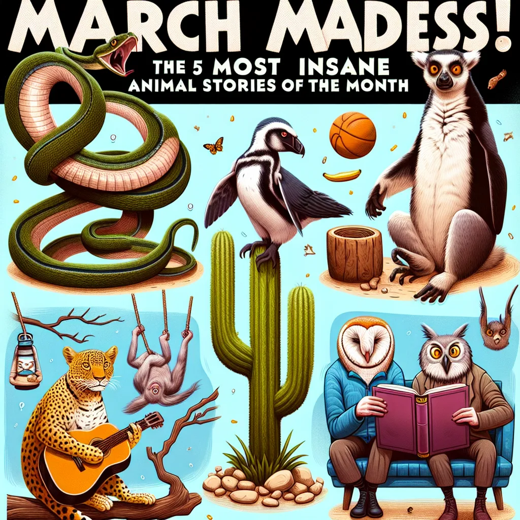 March Madness! The 5 Most Insane Animal Stories of the Month