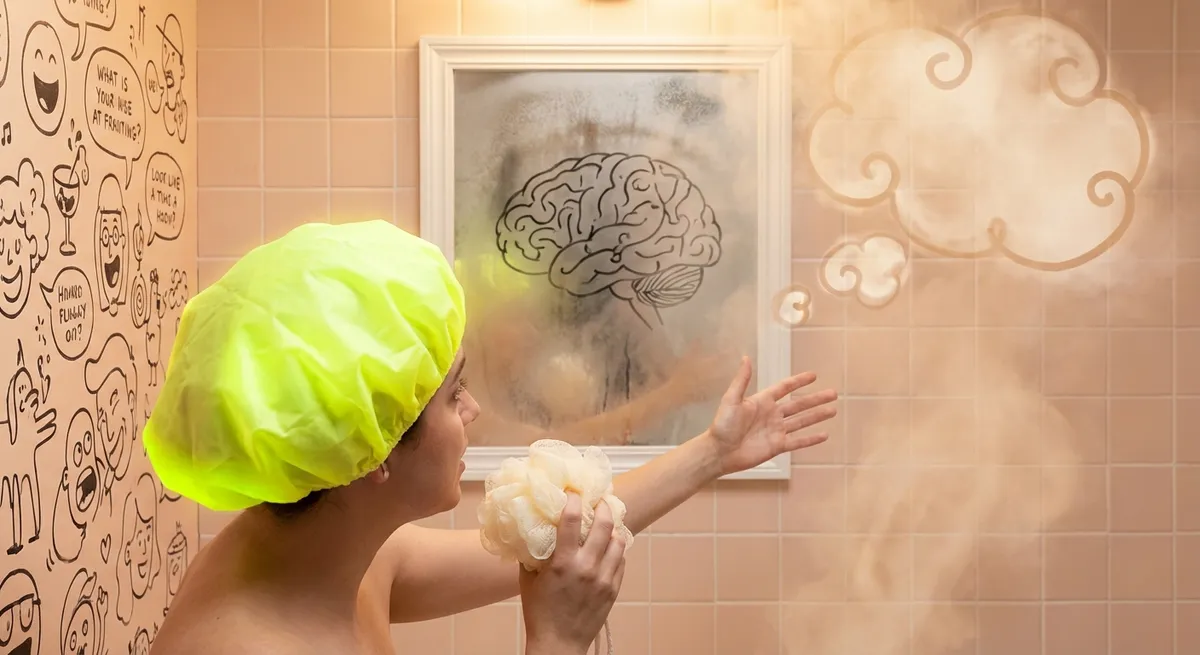 Why Your Brain Thinks You’re Funnier In The Shower