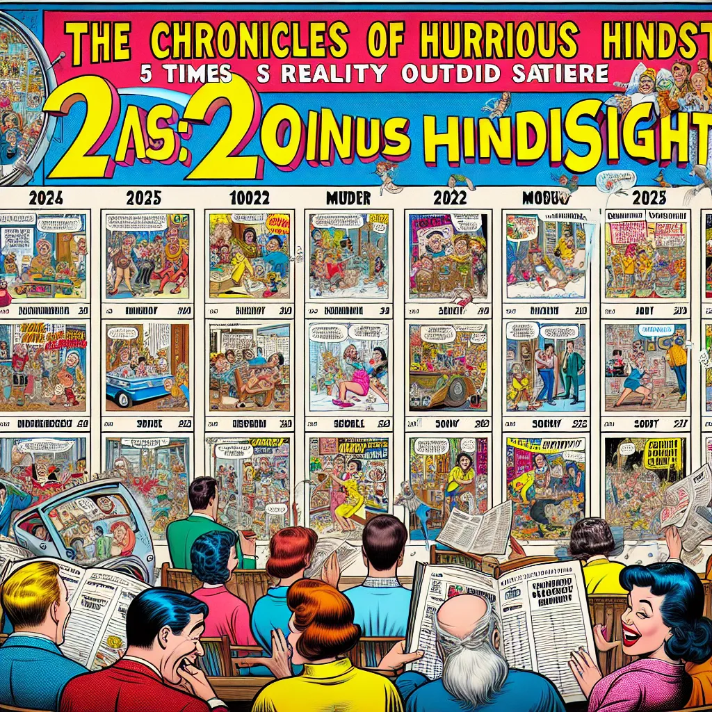 The Chronicles of Hilarious Hindsight: 5 Times Reality Outdid Satire in 2025