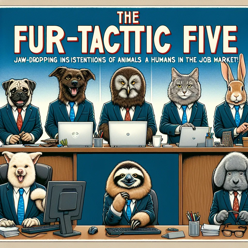 The Fur-Tastic Five: Jaw-Dropping Instances of Animals Outshining Humans in the Job Market!