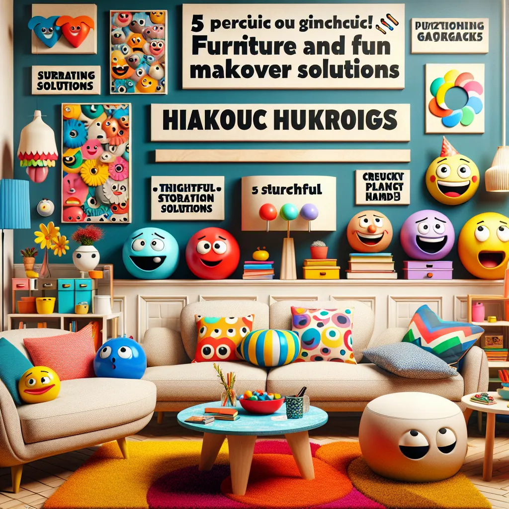 Your Furniture Has Feelings Too! 5 Hilarious Room Makeover Hacks That Will Make You Go 'Huh?'