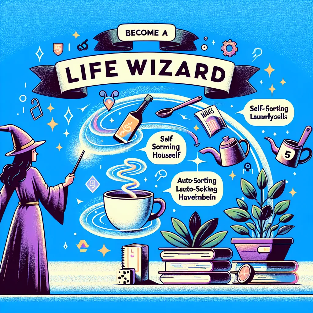Become a Life Wizard: 5 Outrageously Entertaining Life Hacks to Cast a Spell on Your Daily Grind