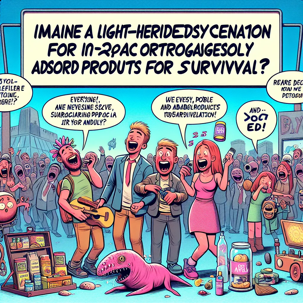 The Ultimate Guide to Surviving the 2025 Apocalypse with Hilarity: 5 Outrageously Absurd Products You Need To See!