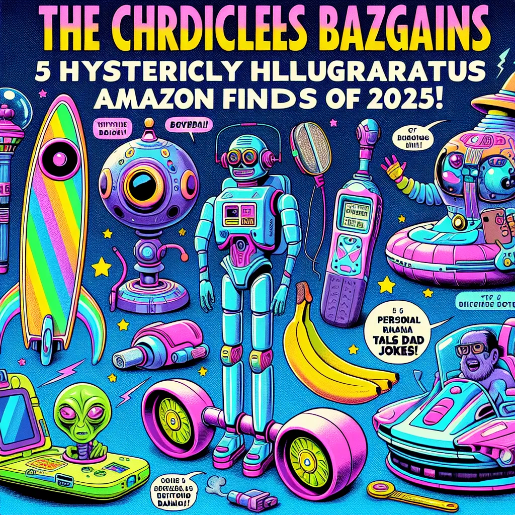 The Chronicles of Bizarre Bargains: 5 Hysterically Hilarious Amazon Finds of 2025!