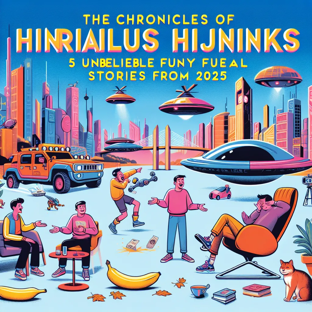 The Chronicles of Hilarious Hijinks: 5 Unbelievably Funny Real-Life Stories from 2025