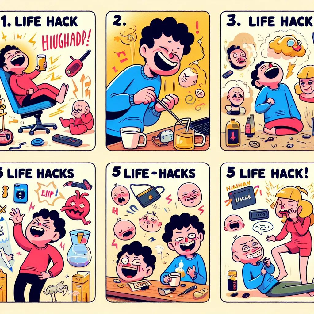 Defying Logic: 5 Outrageously Hilarious Life Hacks That Are Pure Comedy Gold!