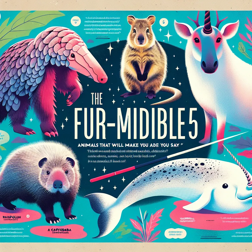The Fur-midable Five: Animals That Will Make You Say 'Who Knew?'