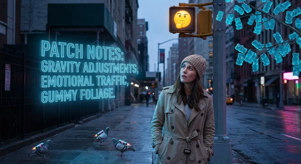 Reality Has Patch Notes: Strange Upgrades Nobody Asked For