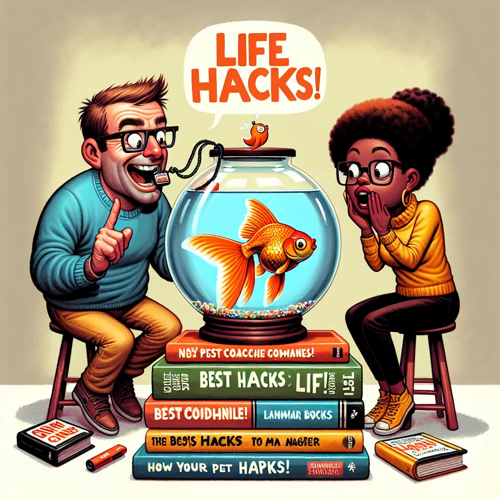 5 Absurdly Hilarious Life Hacks: When Your Pet Goldfish Becomes Your Life Coach!