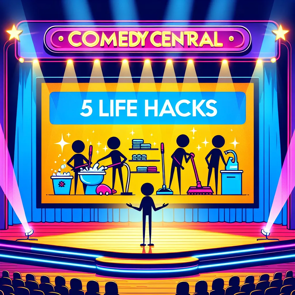 The Comedy Central of Life Hacks: 5 Tips That Will Make Your Day (And Your Dishes) Sparkle!